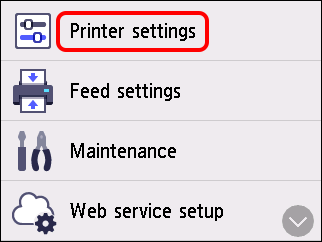 Canon Inkjet Manuals Tr Series Initializing Settings Information